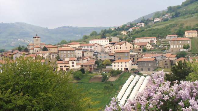 Vue générale - Saint-Romain-en-Jarez (42800) - Loire