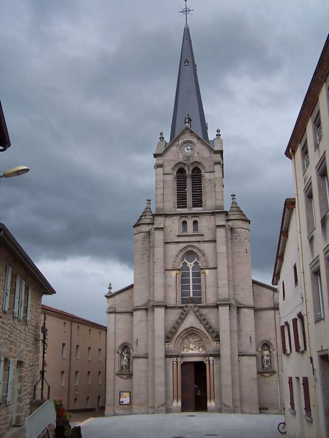 Église Saint-Thyrse de Bas-en-Basset - Bas-en-Basset (43210) - Haute-Loire