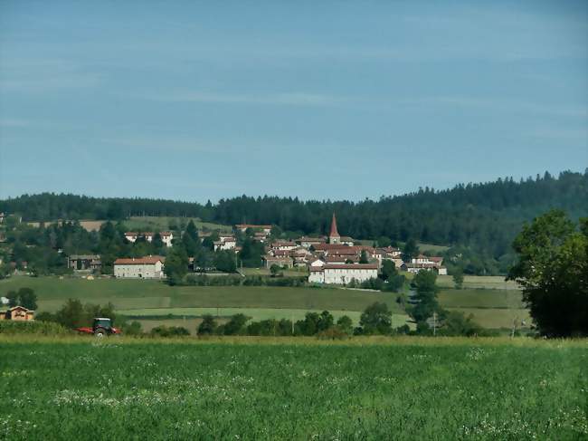 Vue du village de Céaux-d'Allègre - Céaux-d'Allègre (43270) - Haute-Loire