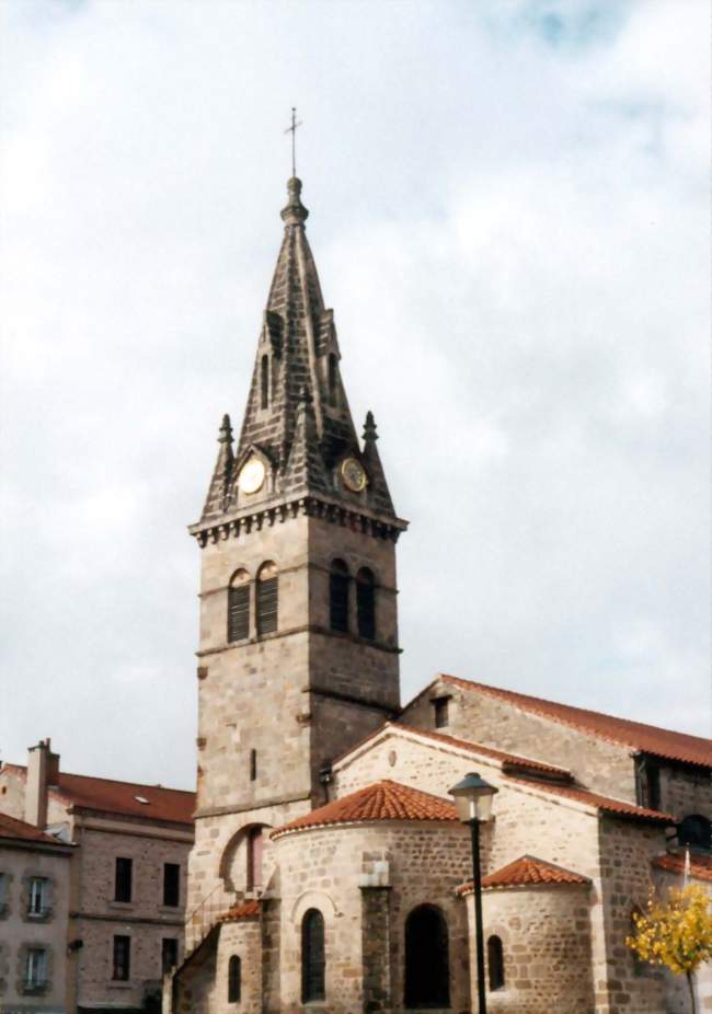 L'église Saint-Martin - Dunières (43220) - Haute-Loire