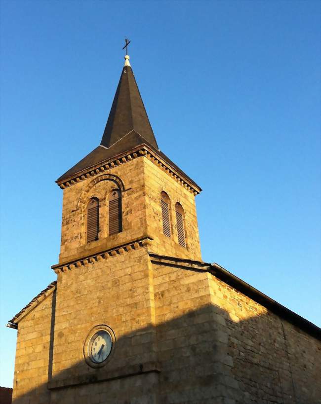 Vue de l'église de Saint-Bonnet-le-Froid - Saint-Bonnet-le-Froid (43290) - Haute-Loire