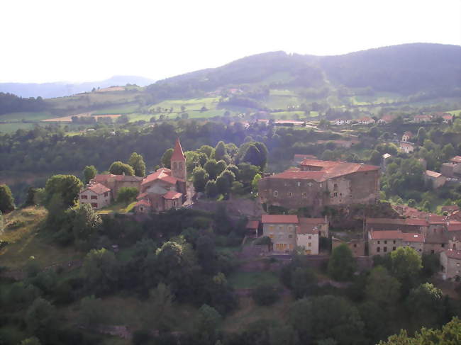 Vue de l'église de Saint-Privat-d'Allier - Saint-Privat-d'Allier (43580) - Haute-Loire