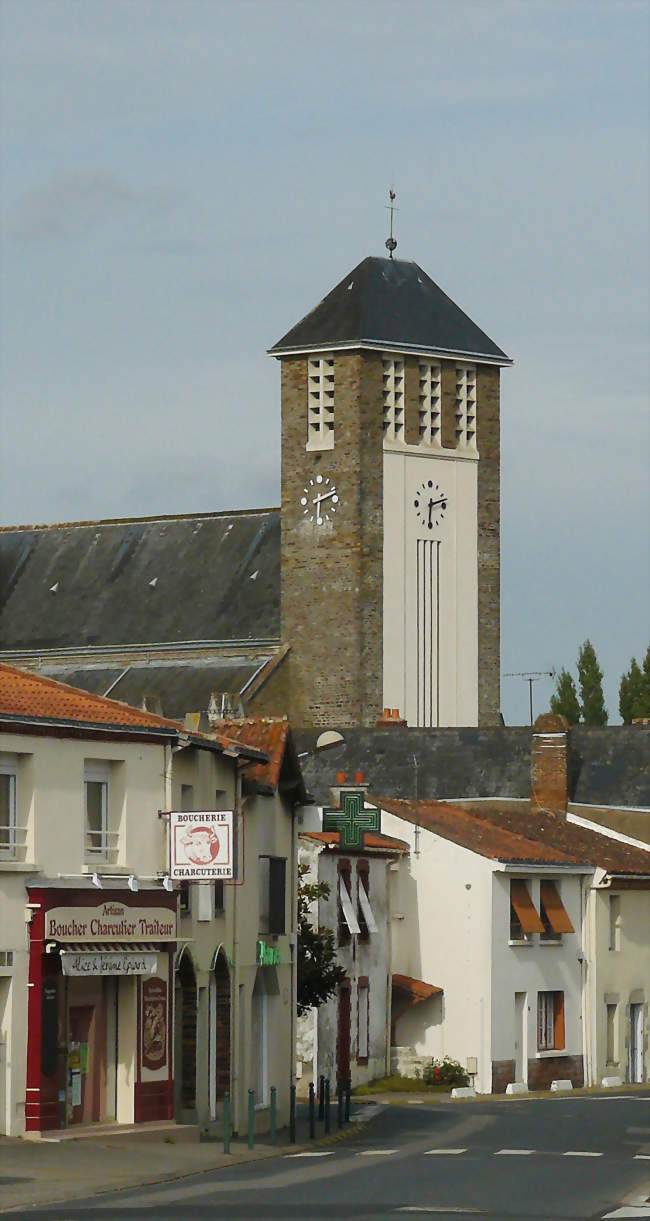 L'église et le bourg du Bignon - Le Bignon (44140) - Loire-Atlantique