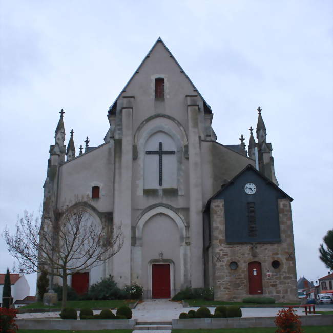 Église Sainte-Radegonde-Saint-Sébastien, 1872 - Boussay (44190) - Loire-Atlantique