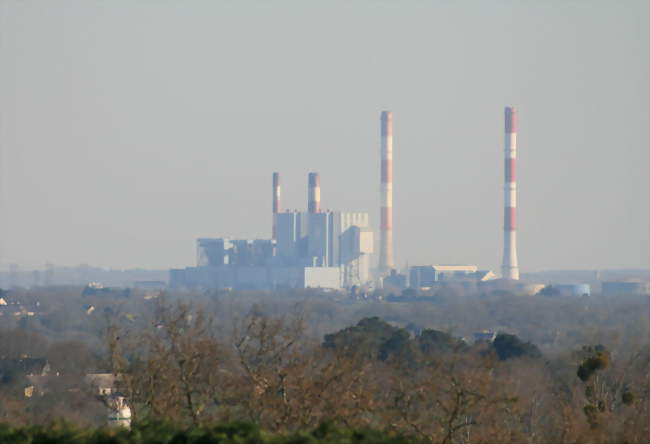 La centrale électrique de Cordemais - Cordemais (44360) - Loire-Atlantique