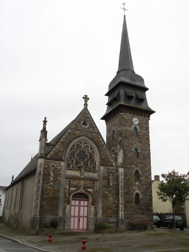L'église Notre-Dame - Le Gâvre (44130) - Loire-Atlantique