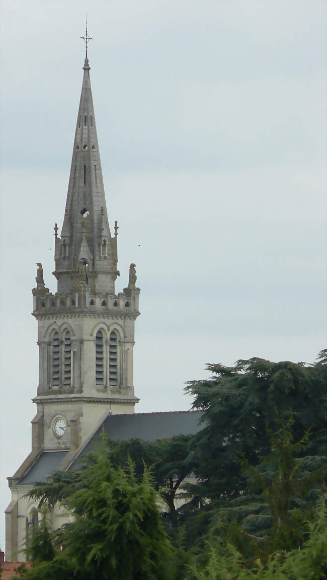 Clocher de l'église de Gorges - Gorges (44190) - Loire-Atlantique