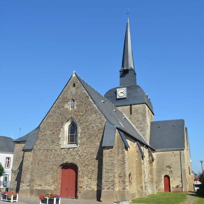 L'église Saint Jouin - Moisdon-la-Rivière (44520) - Loire-Atlantique