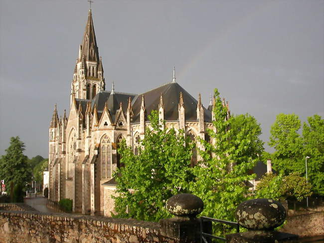 Chevet de l'église Saint-Léger - Orvault (44700) - Loire-Atlantique