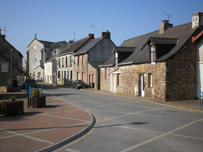 Rue principale du bourg - Ruffigné (44660) - Loire-Atlantique