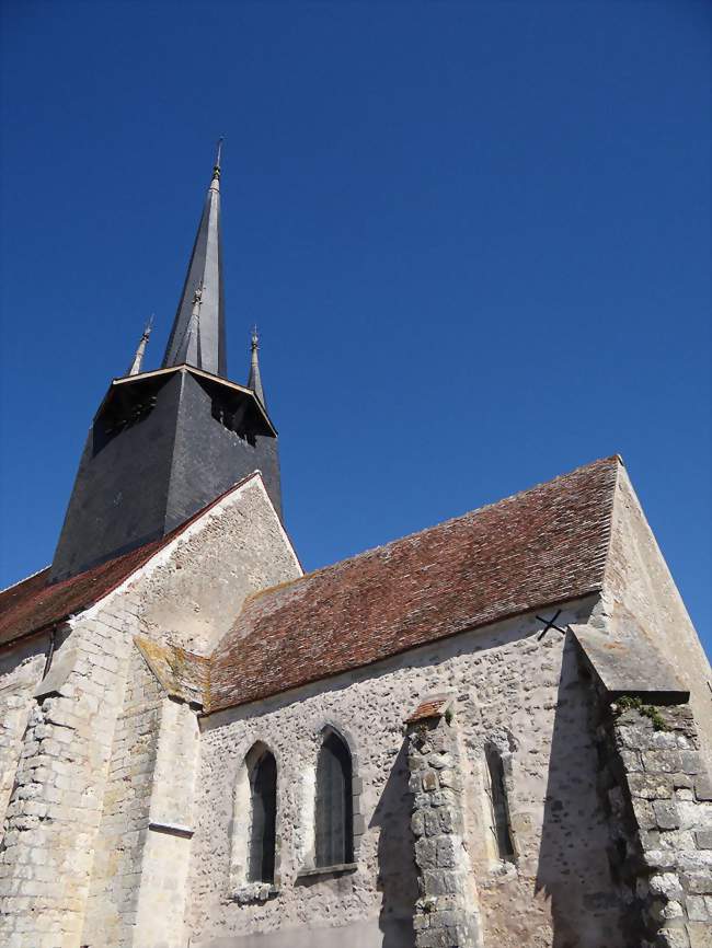 L'église Saint Laurent - Auvilliers-en-Gâtinais (45270) - Loiret
