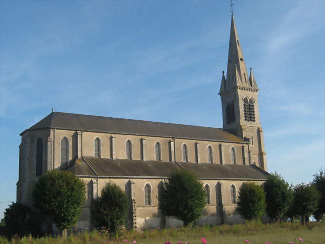 L'église Saint-Aignan - Baule (45130) - Loiret