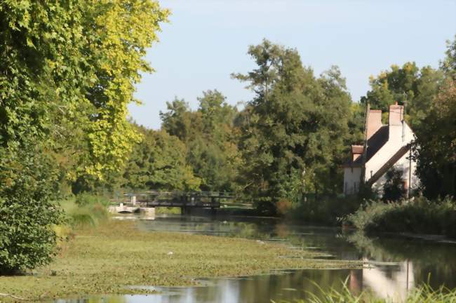 Canal d'orléans à Chevillon-sur-Huillard - Crédits: www.binnenvaartinbeeld.com/Panoramio/CC by SA