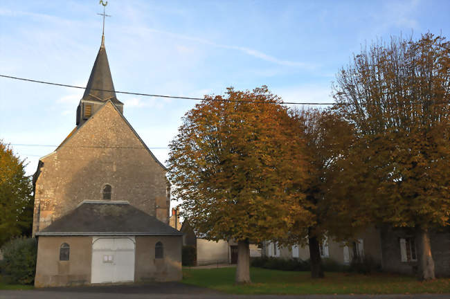 L'église de Crottes-en-Pithiverais - Crottes-en-Pithiverais (45170) - Loiret
