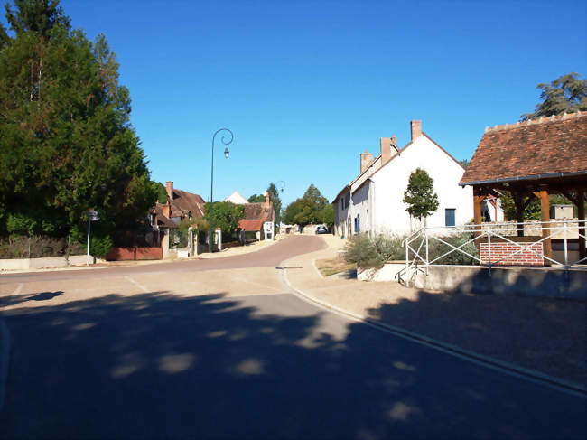 Route vers Thou - Faverelles (45420) - Loiret