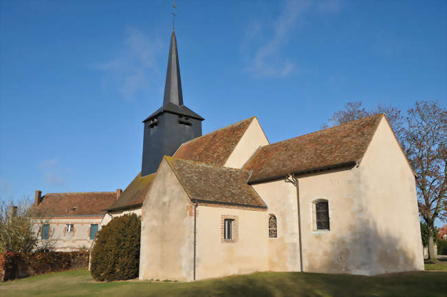 L'église Saint-Étienne - Lion-en-Sullias (45600) - Loiret