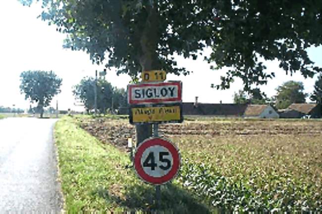 Entrée du village