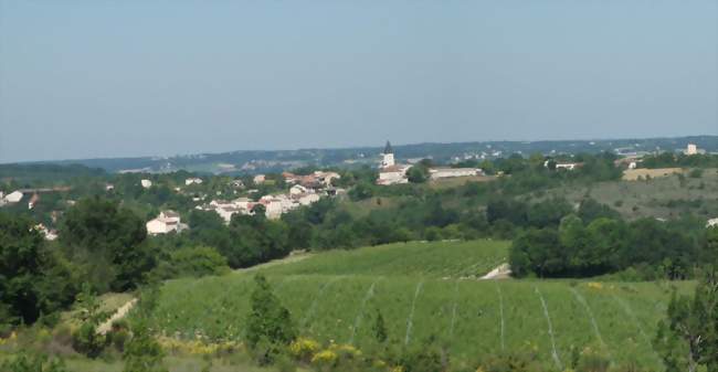 Vue panoramique de Belfort du Quercy - Belfort-du-Quercy (46230) - Lot