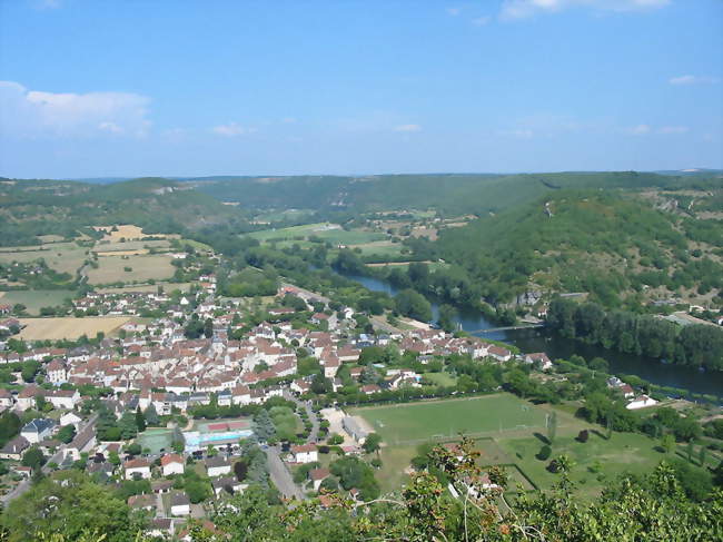 Vue de Cajarc - Cajarc (46160) - Lot