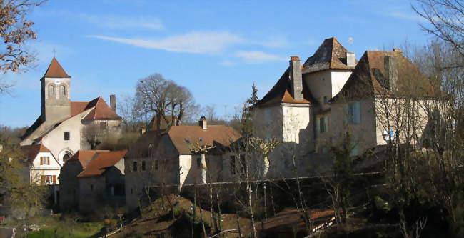 Le centre du village - Carlucet (46500) - Lot