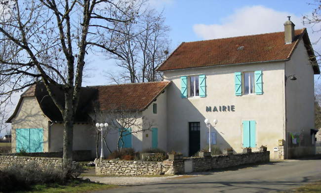 La mairie de Couzou - Couzou (46500) - Lot