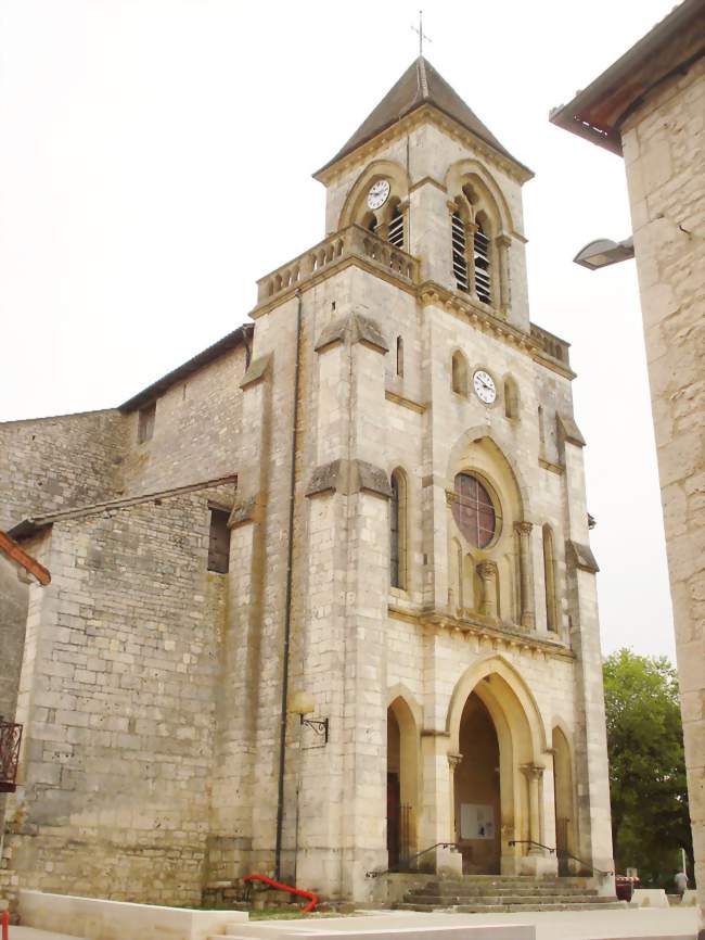 L'église Saint-Quirin - Lalbenque (46230) - Lot