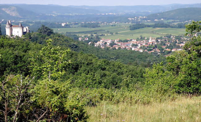 Vue générale - Mercuès (46090) - Lot