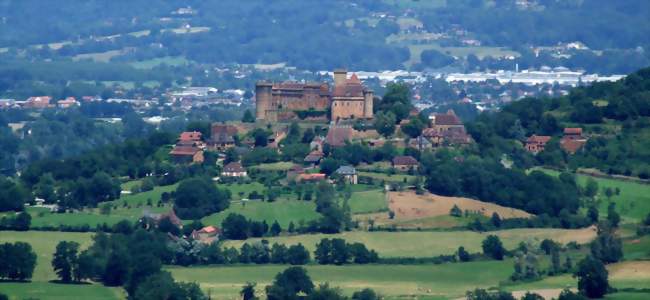 Le château de Castelnau-Bretenoux - Prudhomat (46130) - Lot