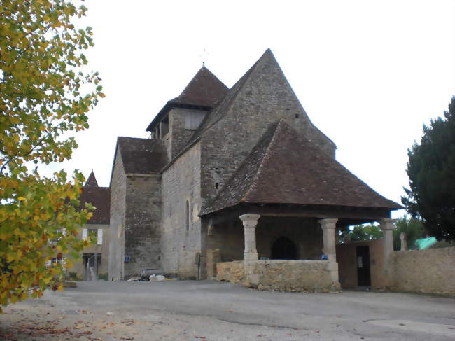 Eglise romane Saint-Jean-Baptiste - Saint-Jean-Lespinasse (46400) - Lot