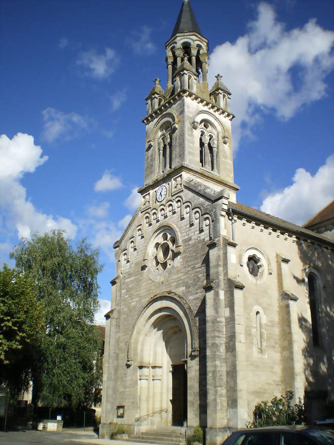 L'église Saint-Martin - Saint-Martin-Labouval (46330) - Lot