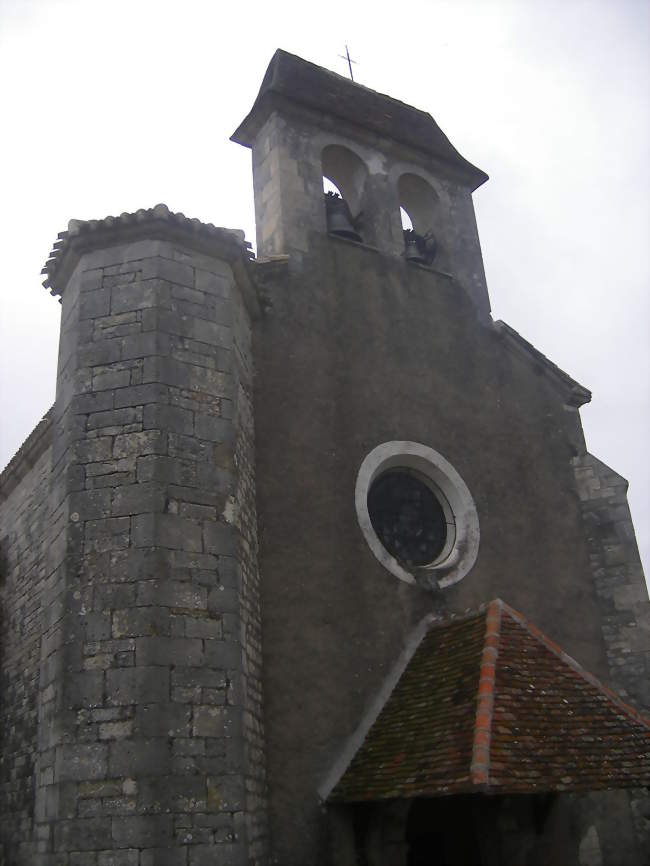 L'église Saint-Michel - Villesèque (46090) - Lot
