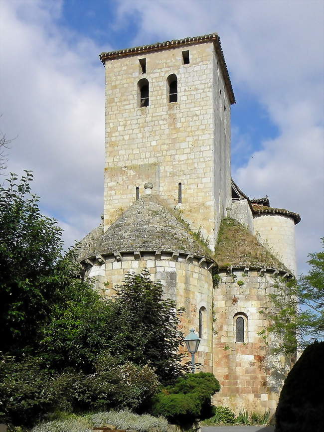L'église paroissiale Sainte-Marie - Aubiac (47310) - Lot-et-Garonne