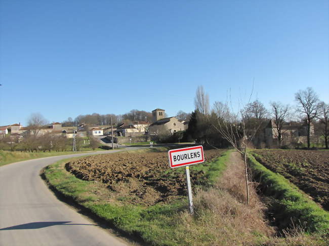 Vue générale - Bourlens (47370) - Lot-et-Garonne