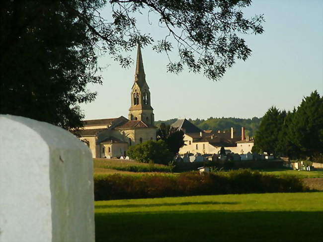 Église et village de Lagupie - Lagupie (47180) - Lot-et-Garonne