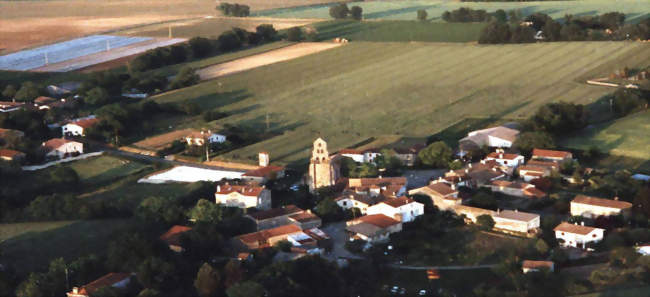 Lannes vu du ciel - Lannes (47170) - Lot-et-Garonne