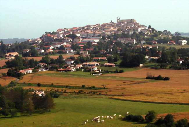 Vue générale - Monflanquin (47150) - Lot-et-Garonne