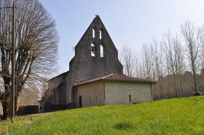 Église paroissiale XIV et XVIe (St Martin) - Poussignac (47700) - Lot-et-Garonne