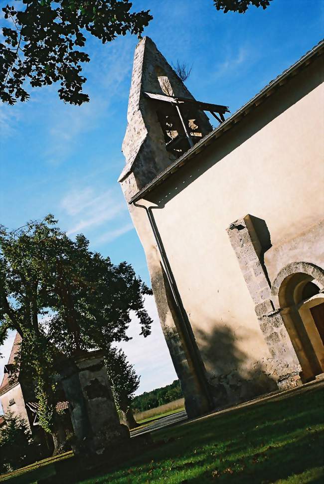 L'église Saint-Pierre - Saint-Pé-Saint-Simon (47170) - Lot-et-Garonne