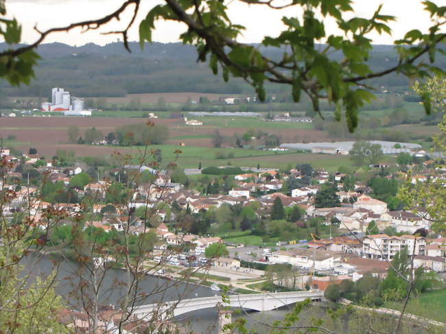 Vue de Saint-Sylvestre-sur-Lot - Saint-Sylvestre-sur-Lot (47140) - Lot-et-Garonne