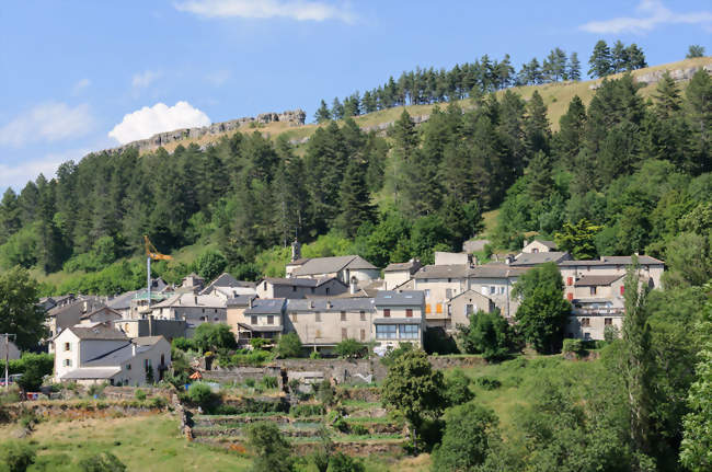 Vue générale - Barre-des-Cévennes (48400) - Lozère