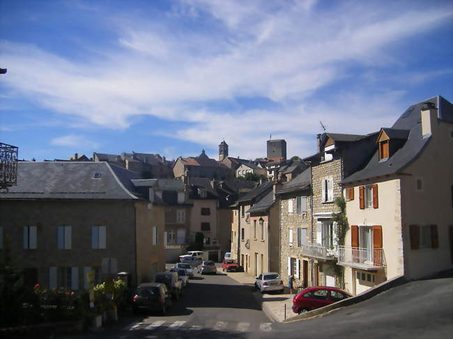 Vue générale du village - Chanac (48230) - Lozère