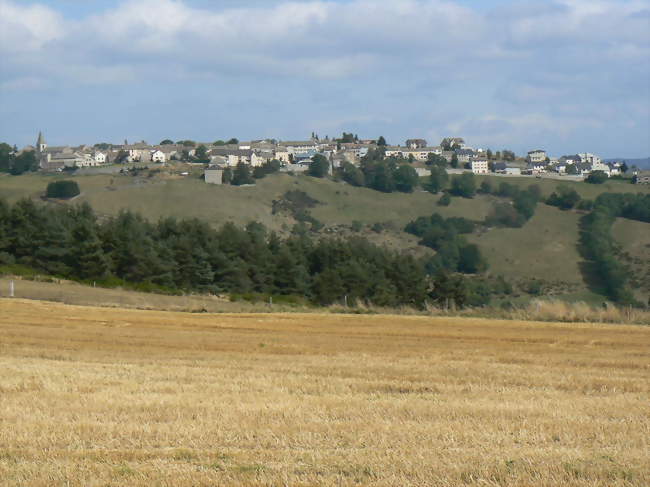 Vue générale de Châteauneuf-de-Randon - Châteauneuf-de-Randon (48170) - Lozère