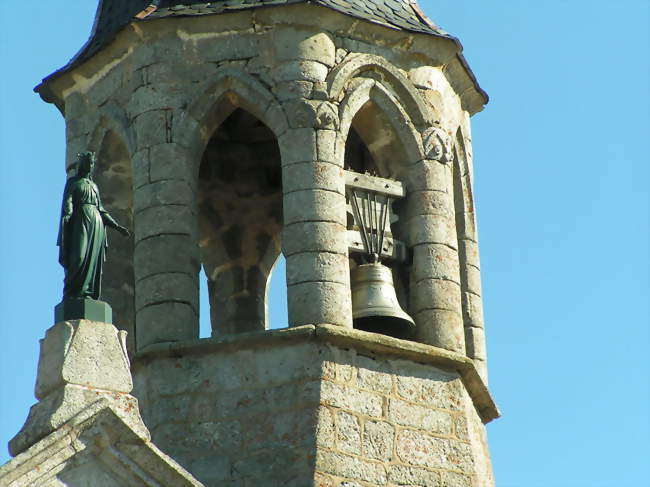 Le clocher de l'église - La Chaze-de-Peyre (48130) - Lozère