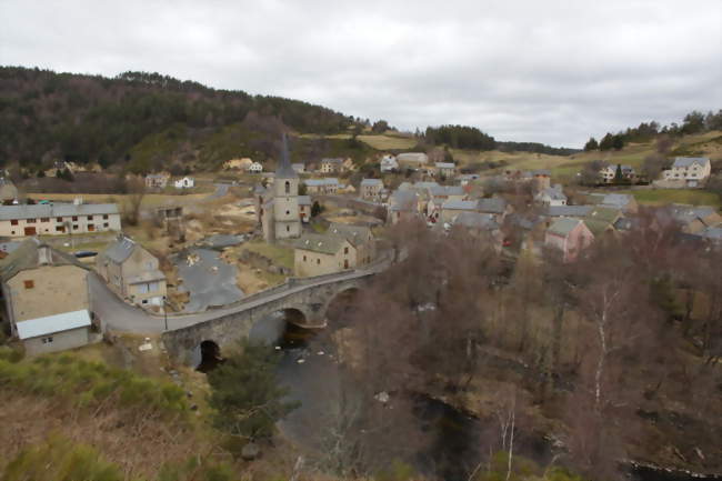 Vue générale de Saint-Juéry - Saint-Juéry (48310) - Lozère