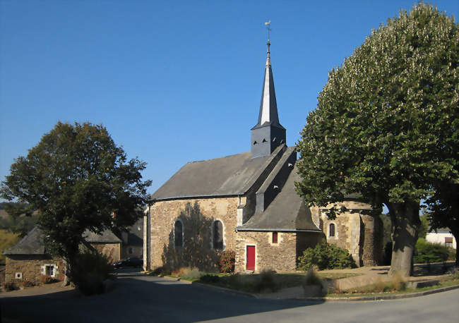 L'église de Chenillé-Changé - Chenillé-Changé (49220) - Maine-et-Loire