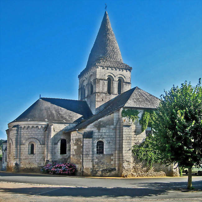 Église Saint-Évroul - Cuon (49150) - Maine-et-Loire