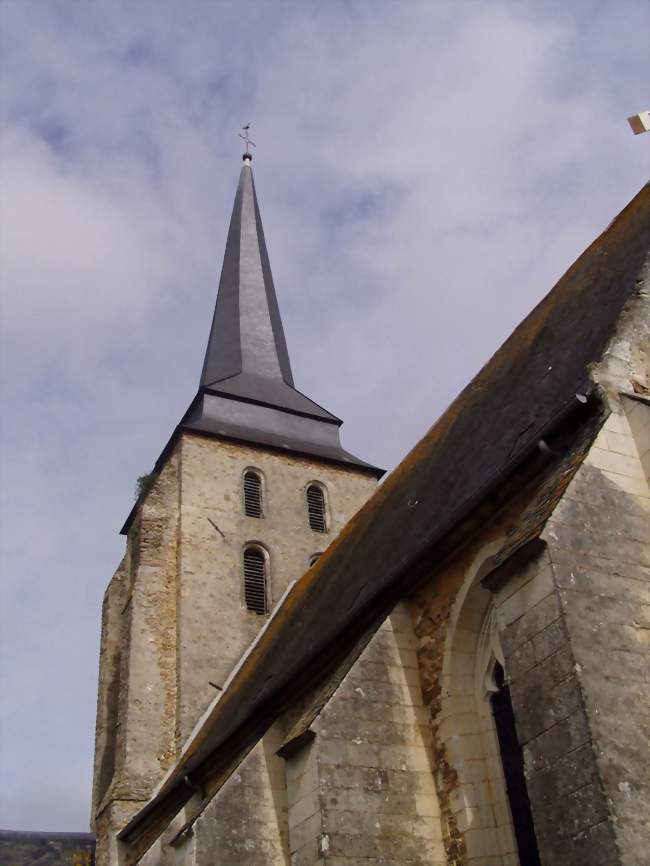 Clocher de l'église de Jarzé - Jarzé (49140) - Maine-et-Loire