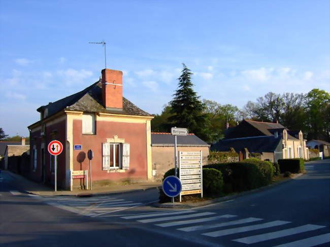 Le village, à sa sortie vers l'est - Juigné-sur-Loire (49610) - Maine-et-Loire