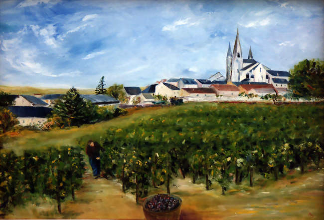 Vendanges au Puy-Notre-Dame en 2004 - Le Puy-Notre-Dame (49260) - Maine-et-Loire