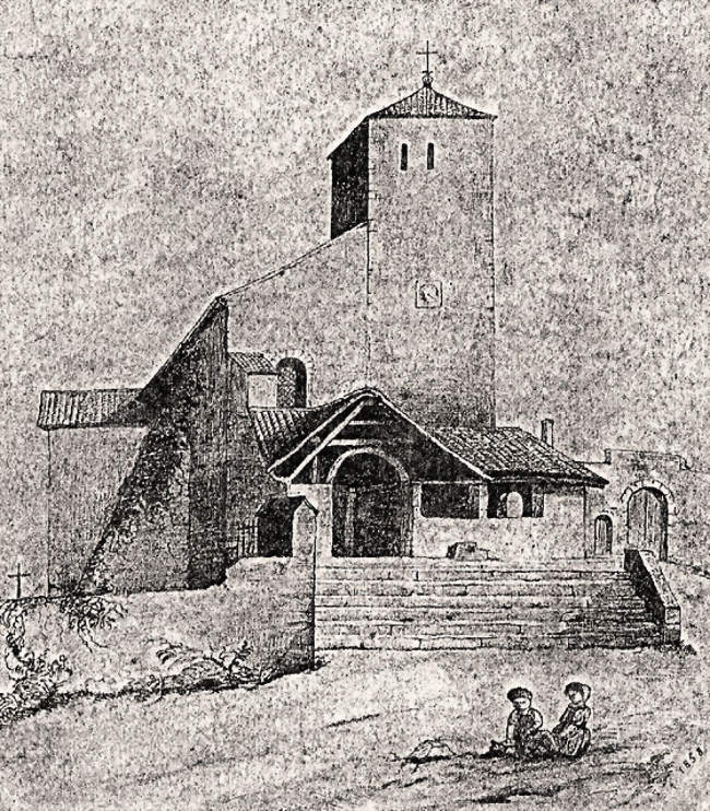 L'ancienne église - Saint-Christophe-du-Bois (49280) - Maine-et-Loire